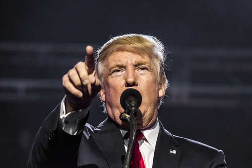 shutterstock_636139745 (4).jpg Donald Trump speaking passionately at a rally