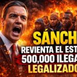 Spain’s Bold Move: Legal Status for 500K Migrants BRUTAL🔴 Sánchez wants to destroy the state