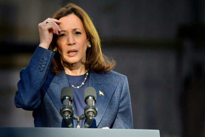Harris UNLEASHES: Trump "Pulled Into" Unauthorized War