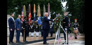 President Trump, VP JD Vance visit The Tomb of the Unknown Soldier | Full Memorial Day ceremony