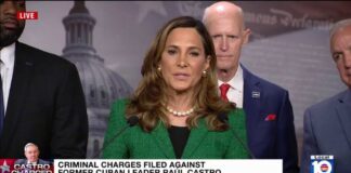 U.S. Rep. Maria Elvira Salazar reacts to Raul Castro's indictment