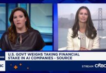 U.S. government reportedly weighing financial stake in AI companies