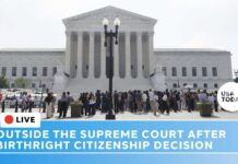 LIVE: Reactions to Supreme Court decisions after birthright citizenship, transgender sports rulings