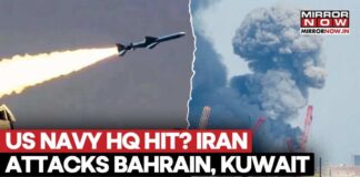 Iran's Biggest Gulf Attack Ever? US Bases In Bahrain & Kuwait Targeted, Trump's Headquarters Burn