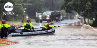 Intense rainfall in Texas sparks life-threatening floods and emergency rescues