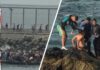 Over 1,500 Migrants SWARM Into Spain During Chaotic Mass Border Crossing