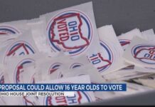 Ohio joint resolution proposes lowering voting age to 16 for state and local elections