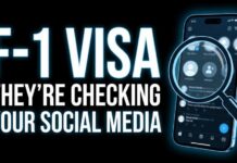 US F-1 Visa Social Media Screening 2026 — What Consular Officers Actually Look For