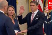 Justice Department Power Play Sparks Panic BREAKING NEWS: Todd Blanche Is Sworn In As Attorney General During Oval Office Ceremony