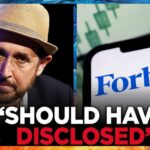 Forbes Bombshell: $6M Check Exposed