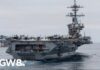 Nuclear Carrier Nearly Lost — One Tiny Spark USS Lincoln leaves Middle East after months at sea