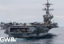 USS Lincoln leaves Middle East after months at sea