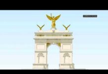 Work on proposed Triumphal Arch to start in 2 weeks