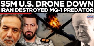 IRAN VS US: IRGC Claims Shoot Down of $5 Million MQ-1 Predator Drone Near Strait of Hormuz!