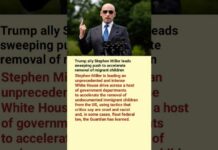 White House Fast-Tracks Kids? Courts Bristle Trump ally Stephen Miller leads sweeping push to accelerate removal of migrant children