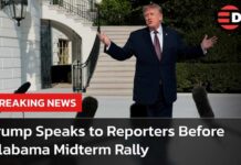 Ballot Blunder Ignites Trump Firestorm FULL REMARKS: U.S. President Donald Trump Speaks to Reporters Before Alabama Midterm Rally | AC15