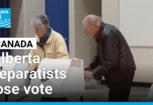 Referendum Shock: 1 In 4 Push Exit Alberta rejects move toward independence from Canada • FRANCE 24 English
